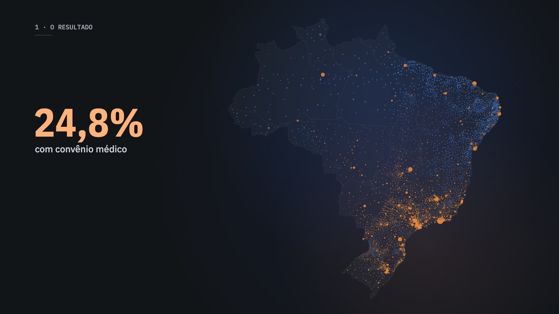 Abertura do painel O Brasil do SUS: o mapa do país em pontos, um por cidade